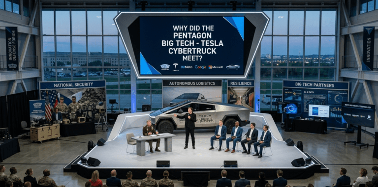 Pentagon Big Tech Tesla Cybertruck