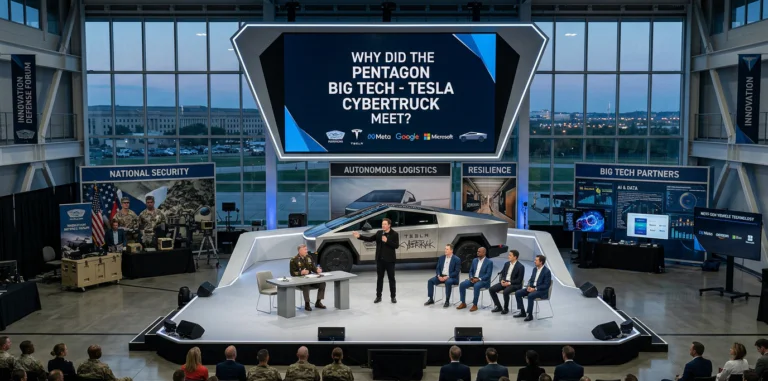 Pentagon Big Tech Tesla Cybertruck