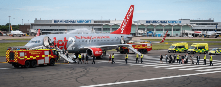 Jet2 Birmingham Flight Emergency