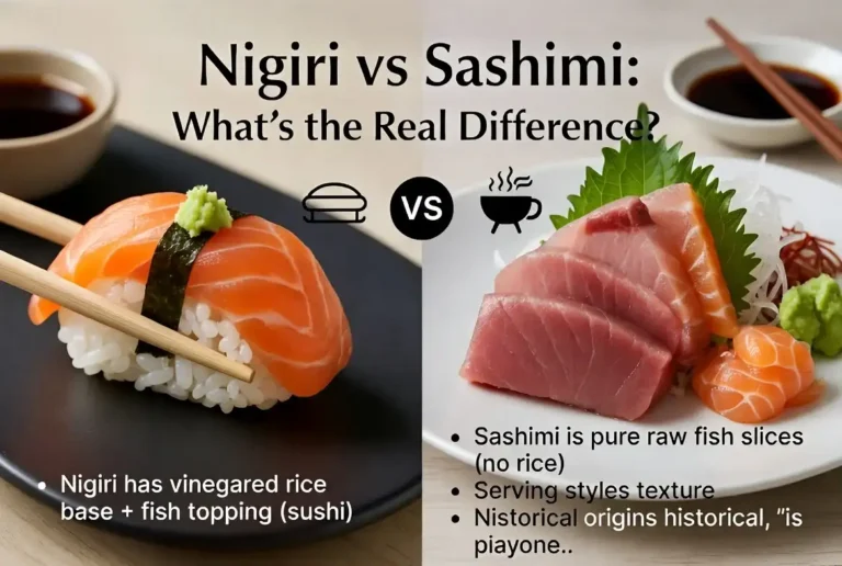 Nigiri vs Sashimi