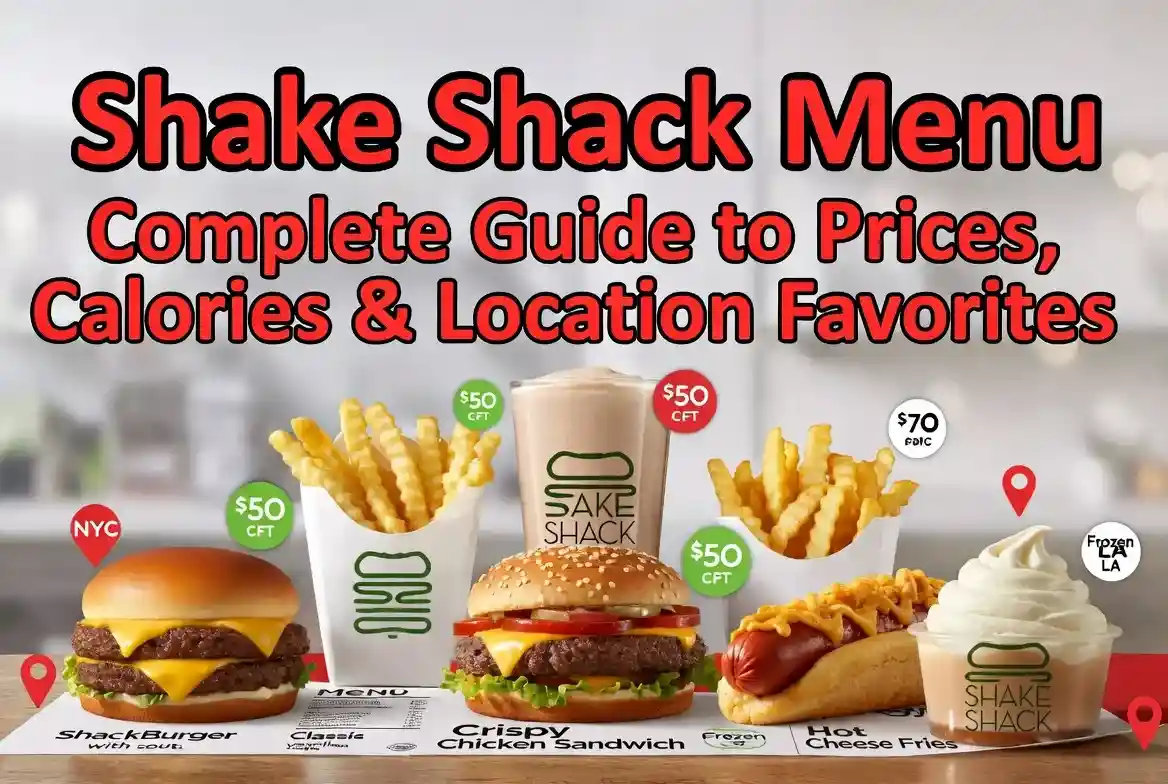 Shake Shack Menu
