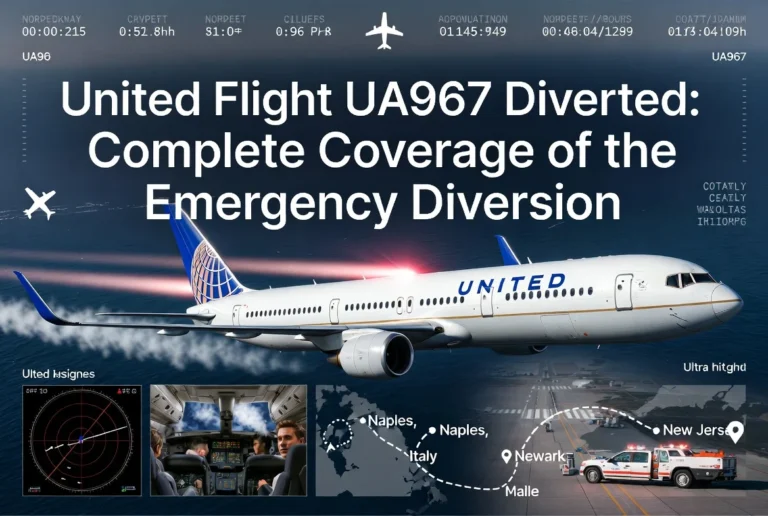 United Flight UA967 Diverted