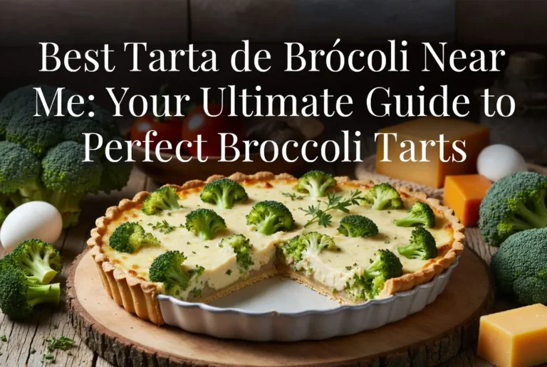 Best Tarta de Brócoli Near Me