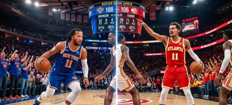 Knicks vs Atlanta Hawks