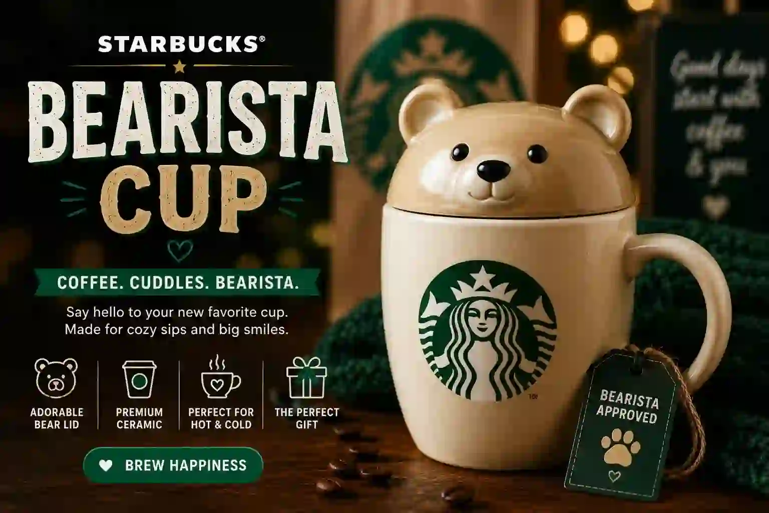 Bearista Cup Starbucks
