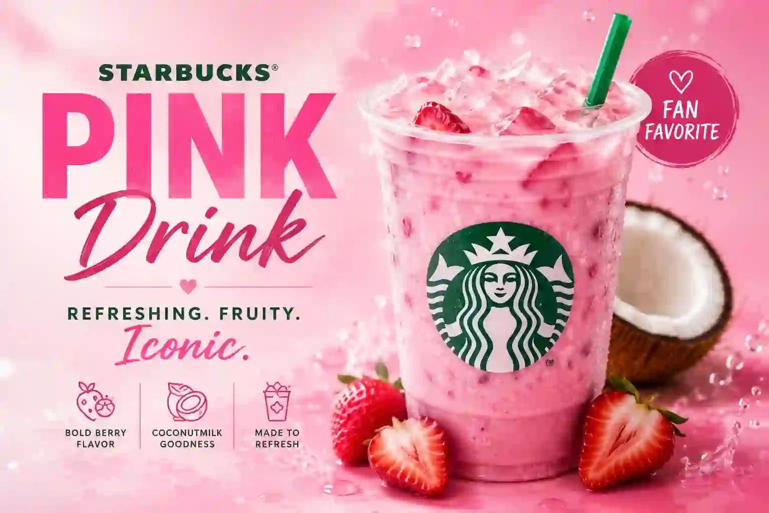 Pink Drink Starbucks